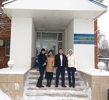 Welcoming Chinese partners, Russia 2018