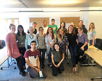 CELTA students, London 2019