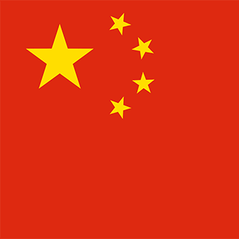 China flag image